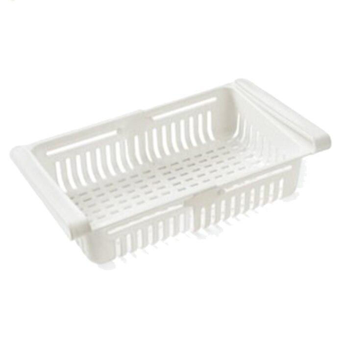 Extendable drawer for refrigerators