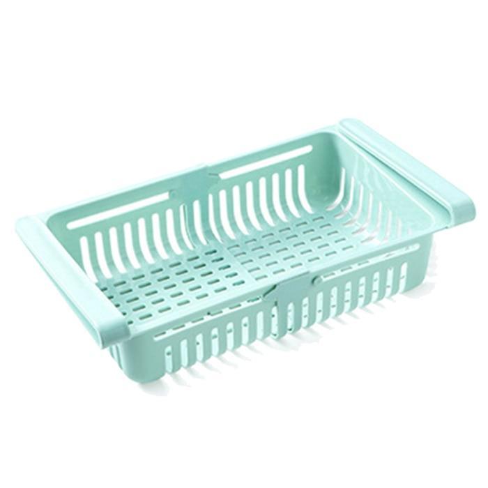 Extendable drawer for refrigerators
