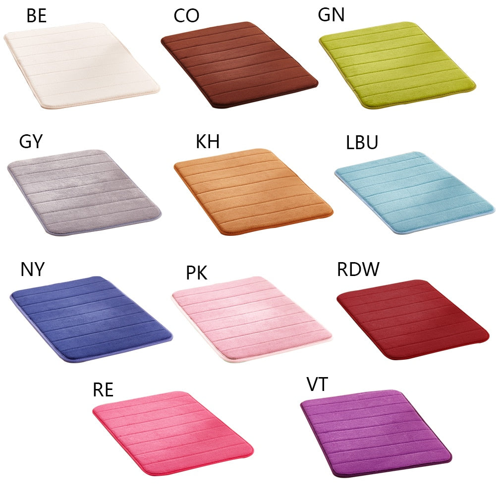 Microfiber Non-Slip Bathroom Mat