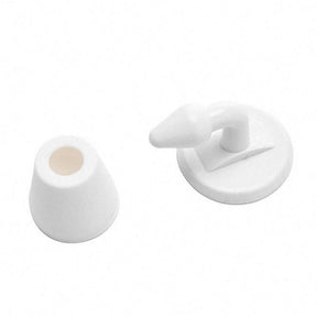 Adhesive door stopper