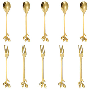 Dubai Dessert Cutlery - 10 pieces